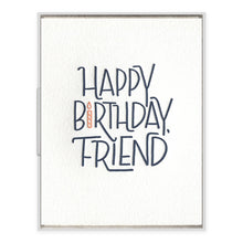 Load image into Gallery viewer, Happy Birthday Friend Card
