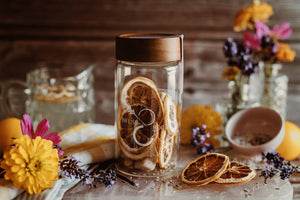 Lavender Lemonade Cocktail Infusion Jar