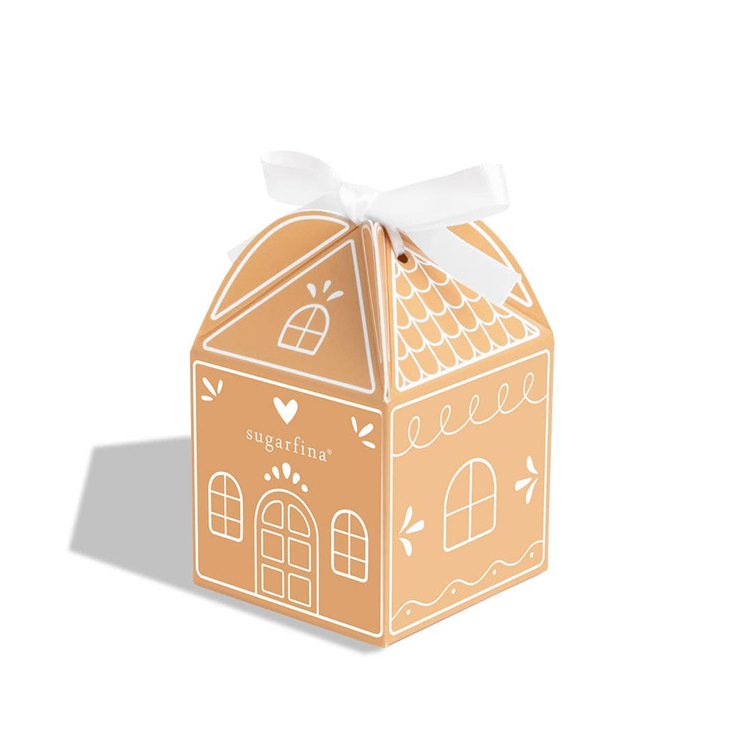 Gingerbread House Single Cube Favor Box