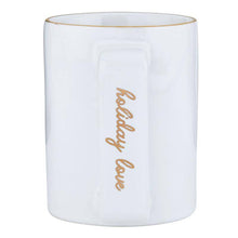 Load image into Gallery viewer, Gold Foil Organic Mug - Holiday Love
