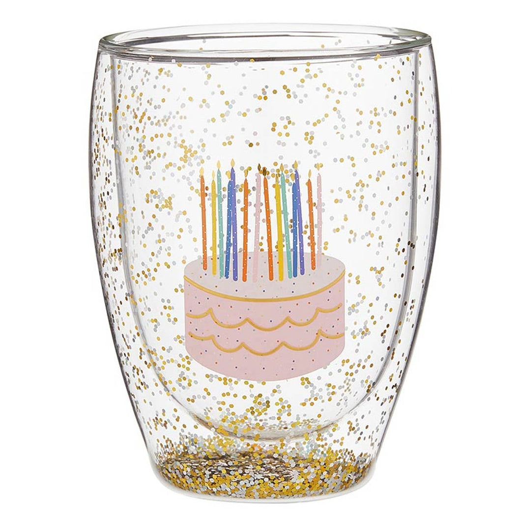 Cake Double-Wall Stemless Wineglass