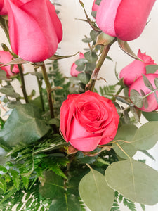 Valentine's Day Roses - Bright Pink