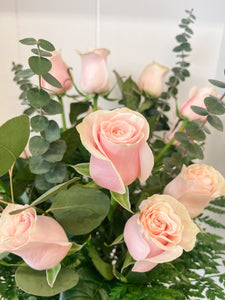 Valentine's Day Roses - Light Pink