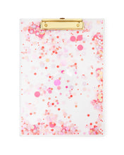 Load image into Gallery viewer, Sweet Tart Confetti Acrylic Clipboard
