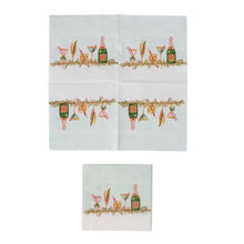 Load image into Gallery viewer, Holiday Cocktails Paper Cocktail Napkins (50 pack)
