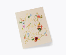 Load image into Gallery viewer, Floral Here For You Card
