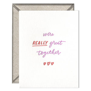 Really Great Together Card